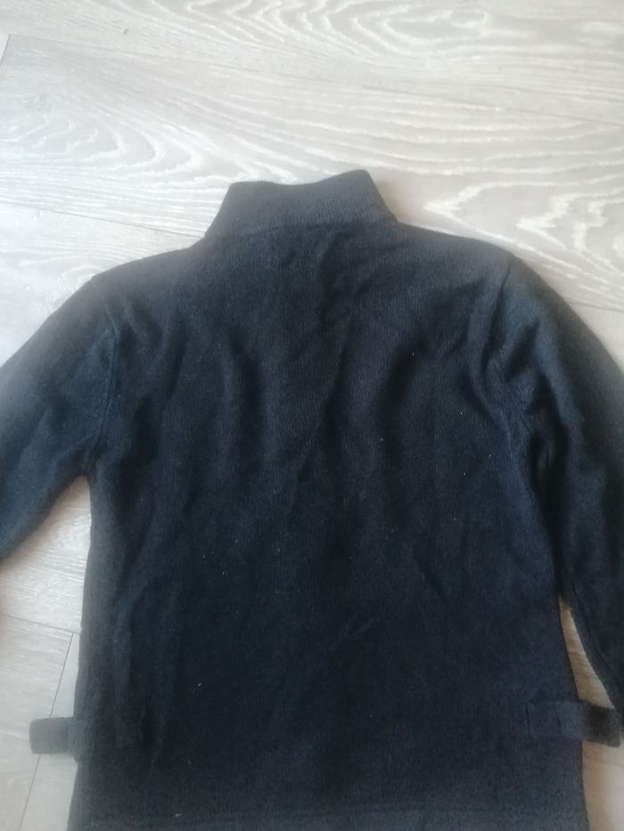 🌸Gilet côtelé noir zippé Taille 12 ans Neuf 🌸 - photo numéro 4