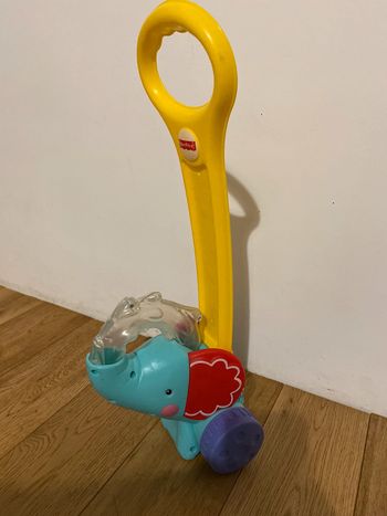 Éléphant à pousser Fisher Price