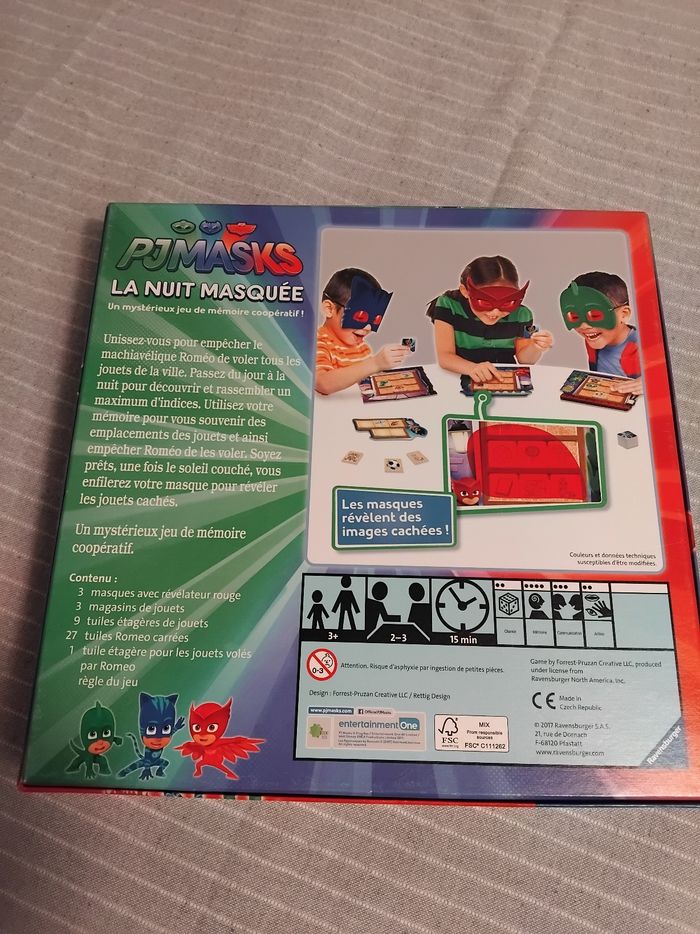 Jeu de société Pjmasks Ravensburger - photo numéro 2