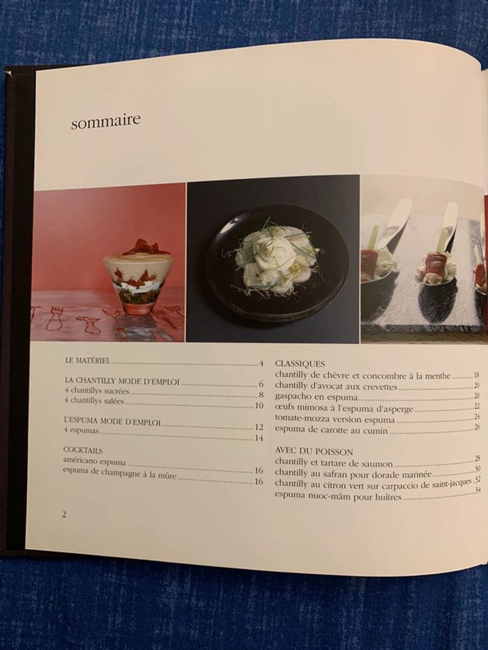 Livre de cuisine : Espumas et chantilly - photo numéro 3