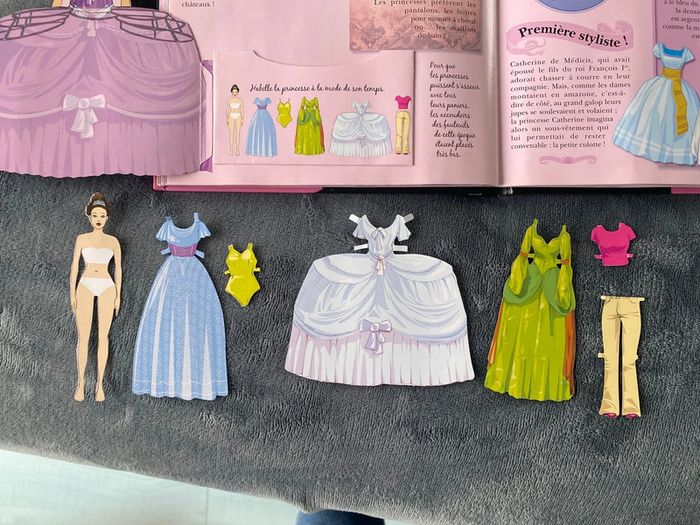 Livre encyclopédie incroyables princesses - photo numéro 5