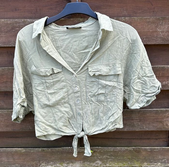 Chemise kaki