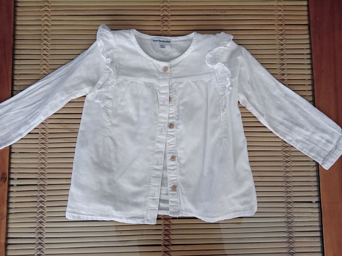 Chemise blanche 2 ans