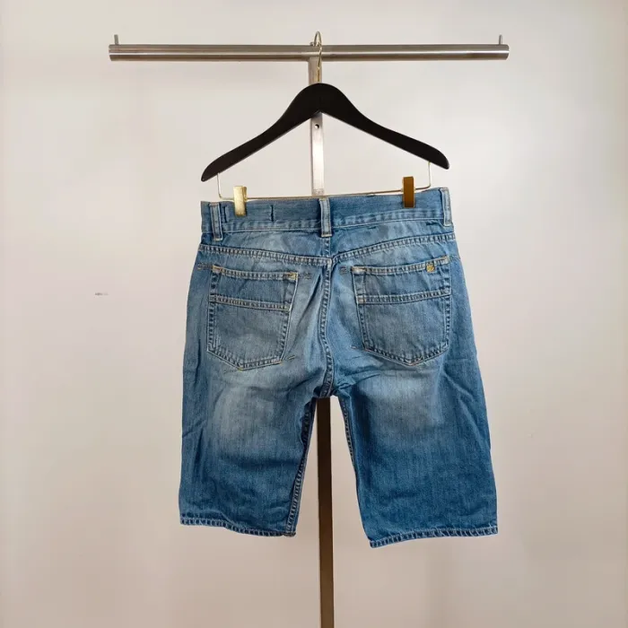 Short en jean denim bleu taille 42 estimée A868 - photo numéro 6