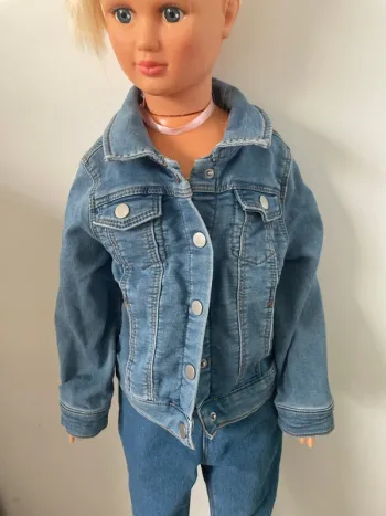 Veste en jean fille