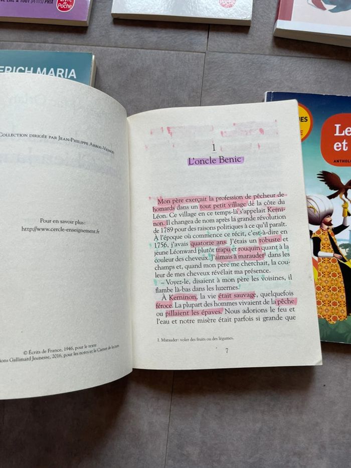 Lot de 6 livres collège - photo numéro 4