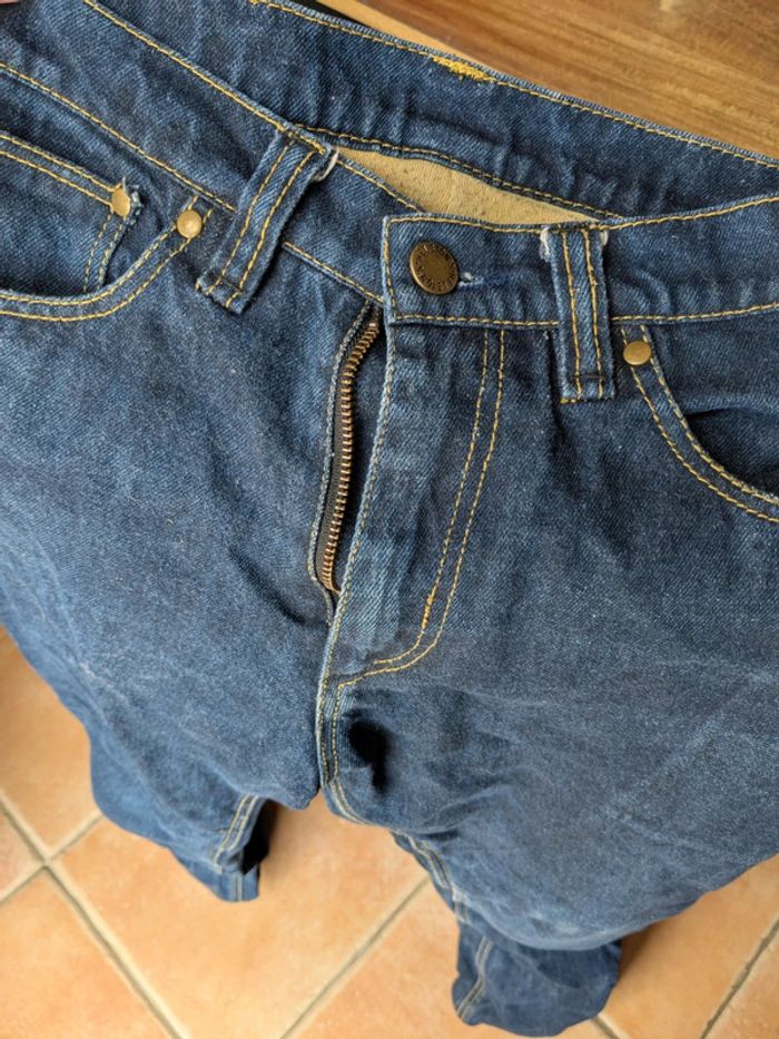 Jean moto kevlar taille 38 marque helstons - photo numéro 3