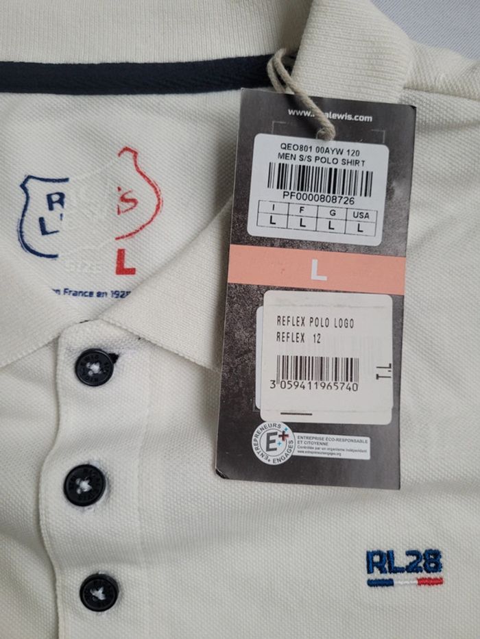 Taille L - NEUF - Polo rica Lewis - photo numéro 2