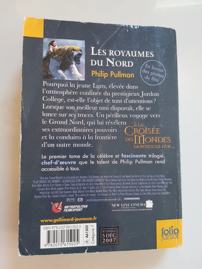 Philip Pullman (Écrivain) À la croisée des mondes, Tome 1 : Les Royaumes du Nord - photo numéro 6