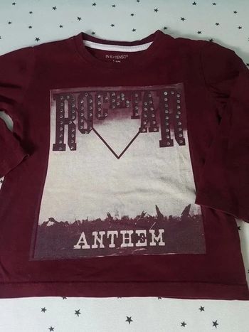 T-shirt Bordeaux 5 ans