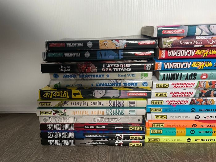 Lot mangas divers en lot Naruto/Attaque Titans/ Full Metal Alchimist/Classroom/Spy Family…. - photo numéro 2