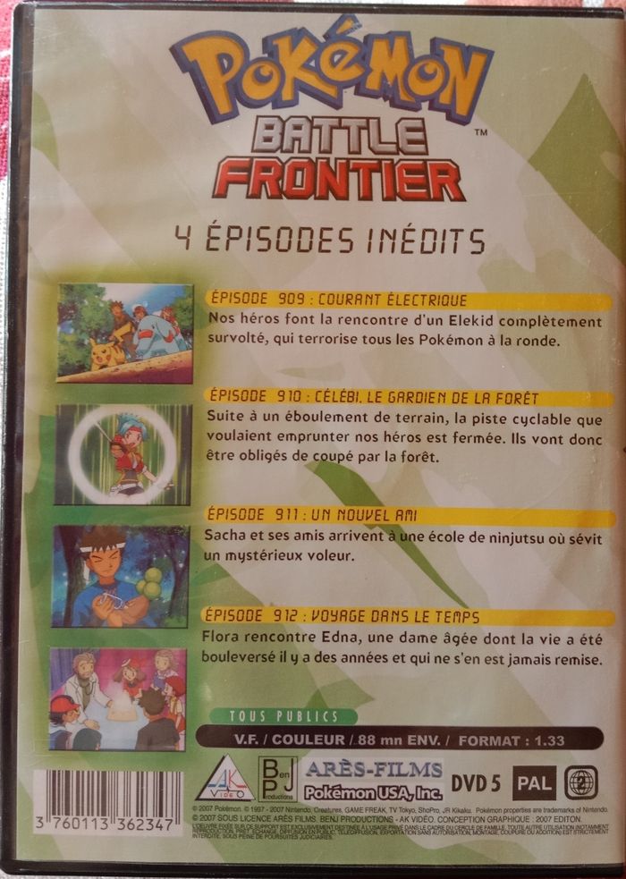 Pokémon battle fronter vol 3 - photo numéro 2