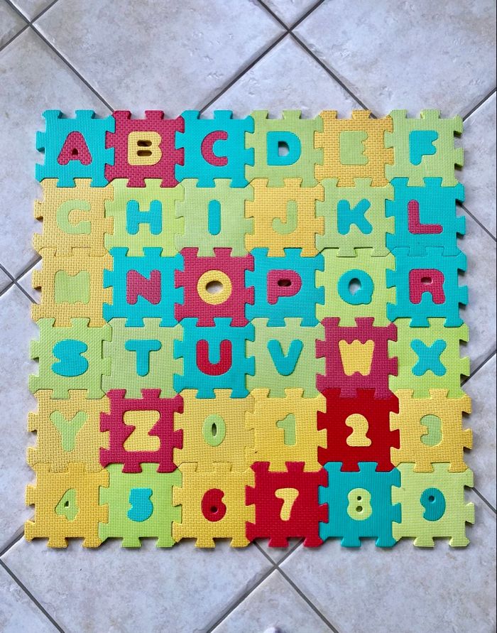Tapis en mousse puzzle Alphabet