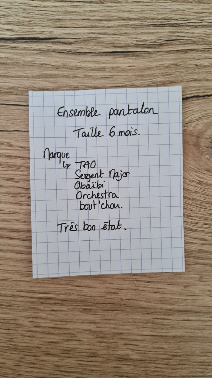 Ensemble pantalon - photo numéro 3
