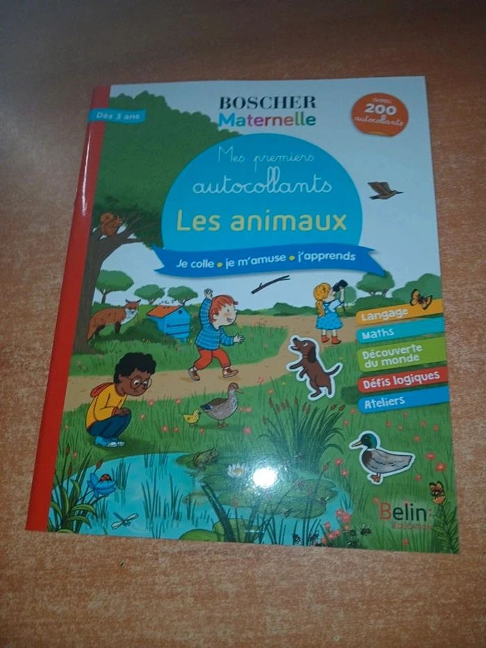 Mes premiers autocollants les animaux