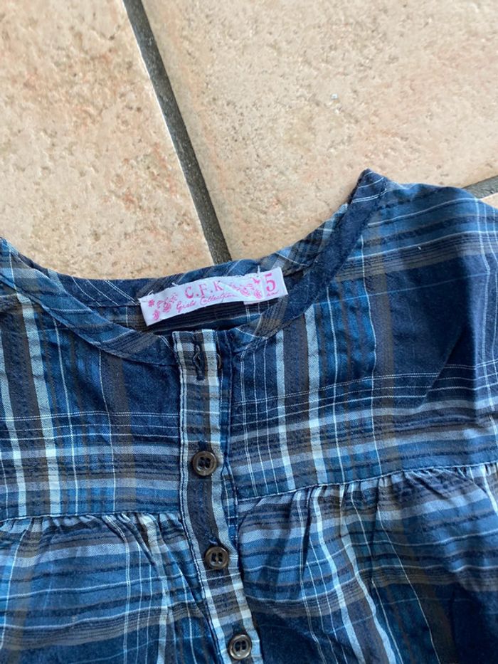 Chemises manches longues fille 5 ans - photo numéro 2