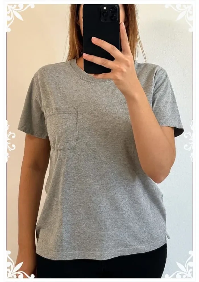 T-shirt gris Morton taille M