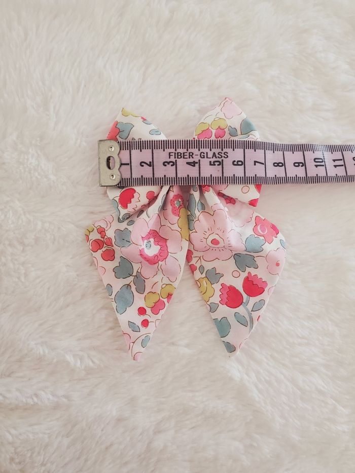 Barrettes créatrice en Liberty & Jacadi 🌸 - photo numéro 3