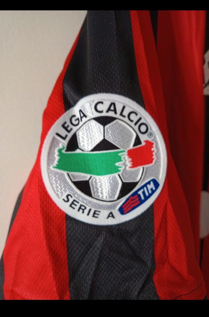 Maillot Milan AC  Lotto vintage saison 94/95 - photo numéro 2