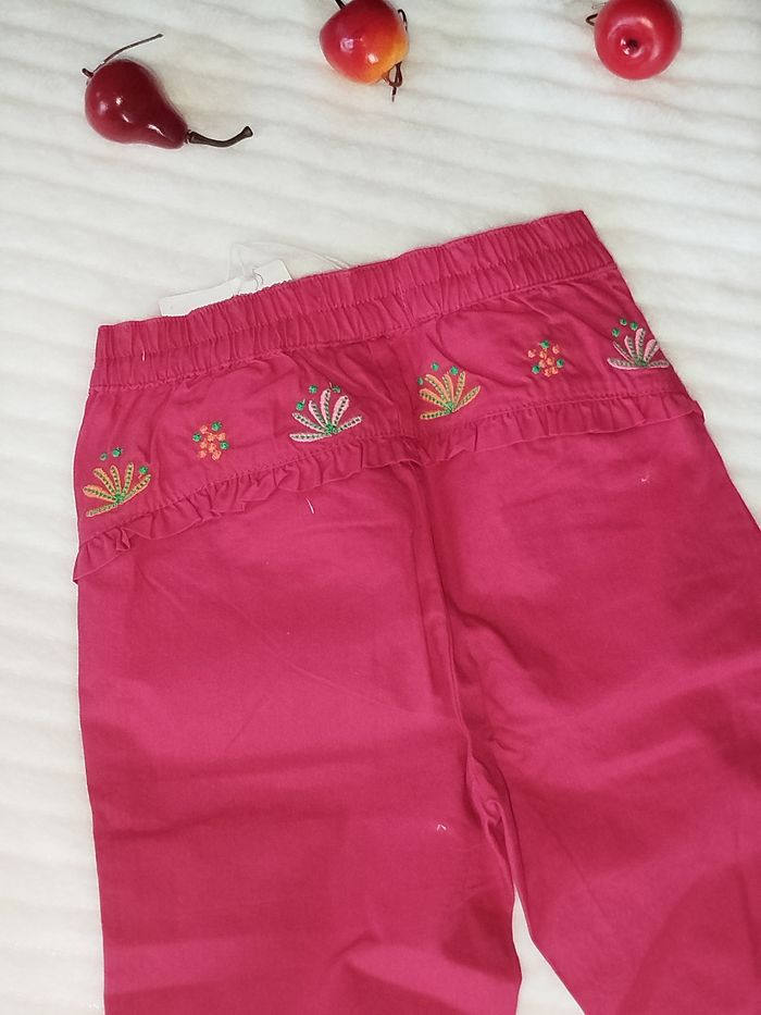 Dpam Pantalon fille 6 mois NEUF - photo numéro 3