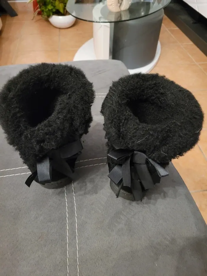 Bottines noires fourrées - photo numéro 8