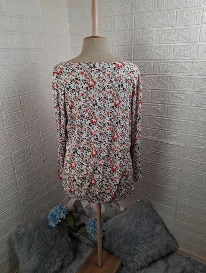 Blouse fluide imprimée – Daxon – Taille 50/52 - photo numéro 3