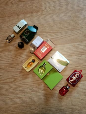 6 miniatures de parfum