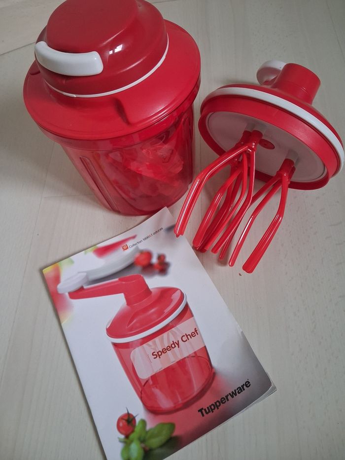 Extra chef + speedy chef combiné Tupperware - photo numéro 4