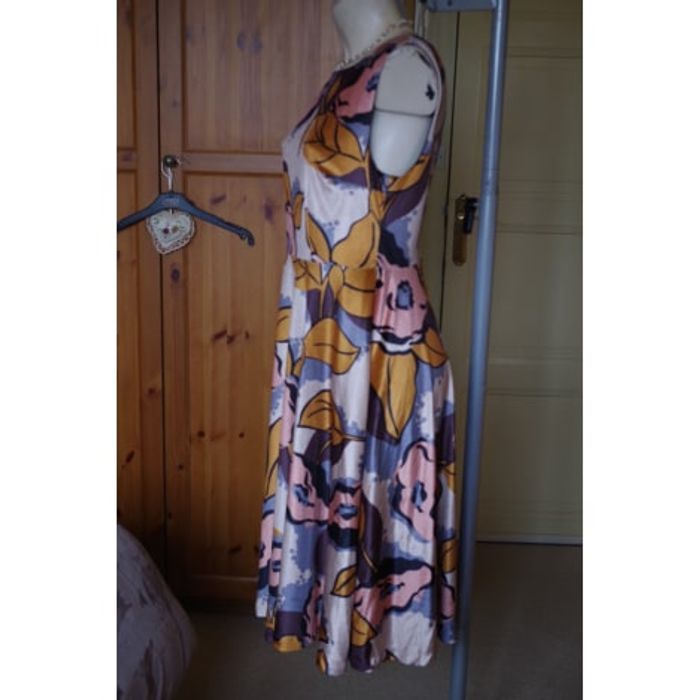 Robe velours lisse Rinascimento - Taille 40 - photo numéro 5