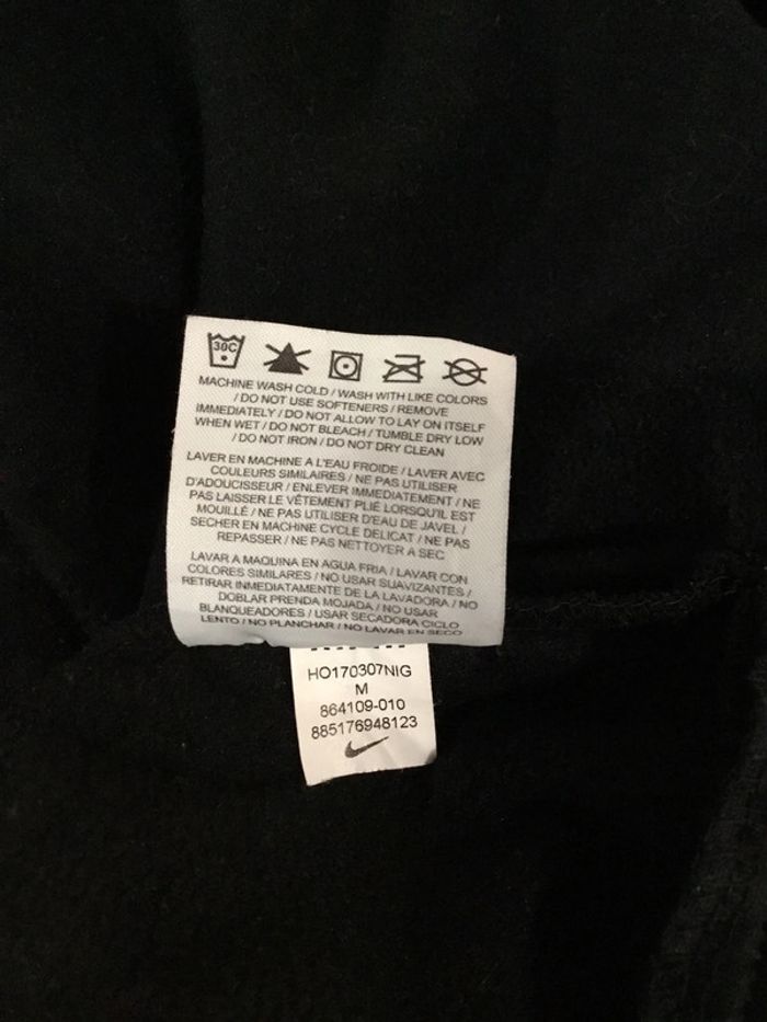 Sweat à capuche pour homme Nike Dri Fit noir taille M 100 - photo numéro 10