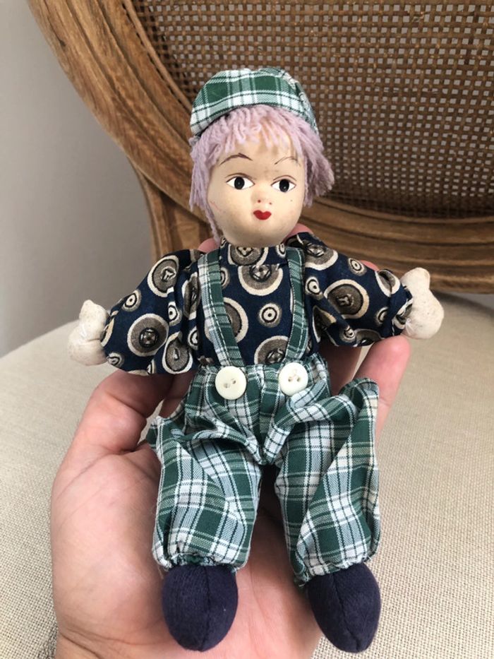 Poupée chiffon et céramique - photo numéro 3