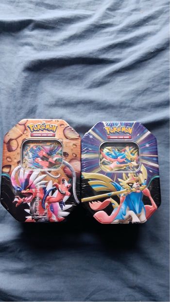 2 pokebox zacian ex et koraidon ex