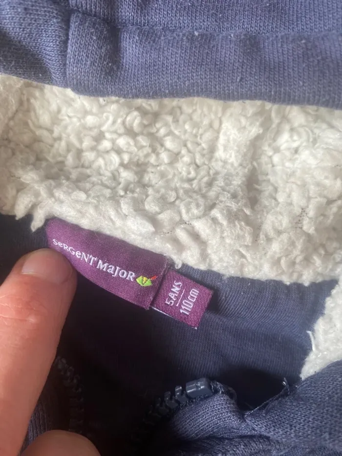 Veste zippée Sergent major 5 ans - photo numéro 2