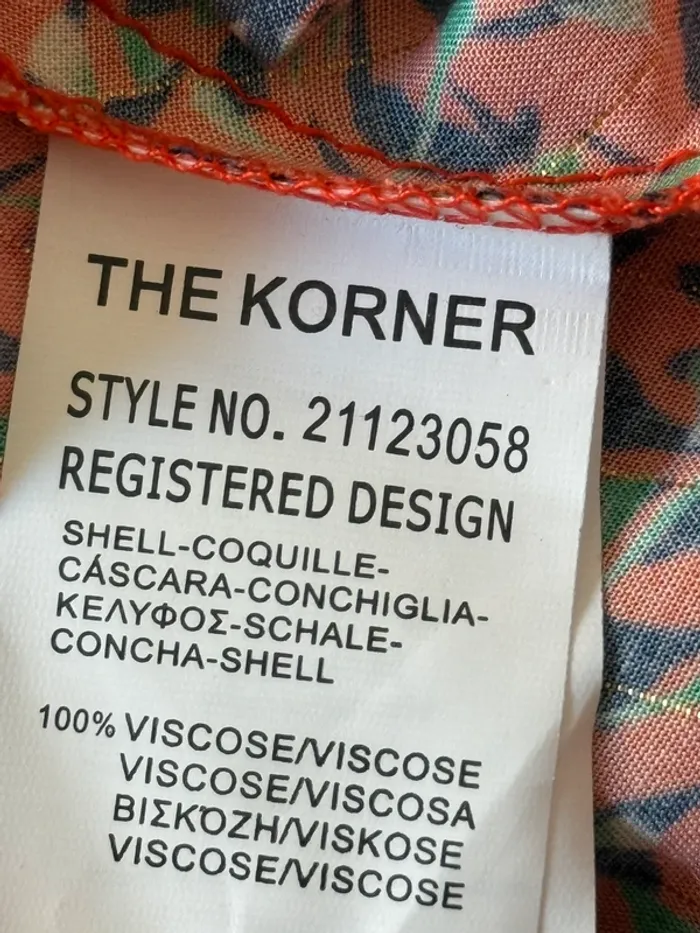 Superbe robe fluide neuve en viscose The korner 38 M - photo numéro 10