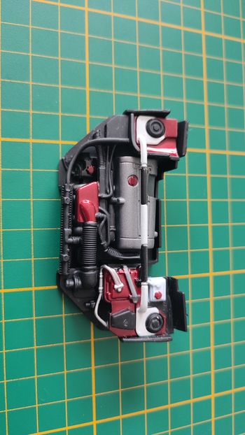 Moteur pièce détachée miniature Norev Peugeot 206 gti street racer 1/18 1/18e 1/18ème #D27