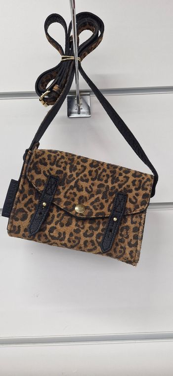 Sac Paul Marius mini indispensable léopard 