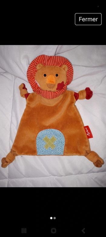 Doudou plat lion
Sigikid