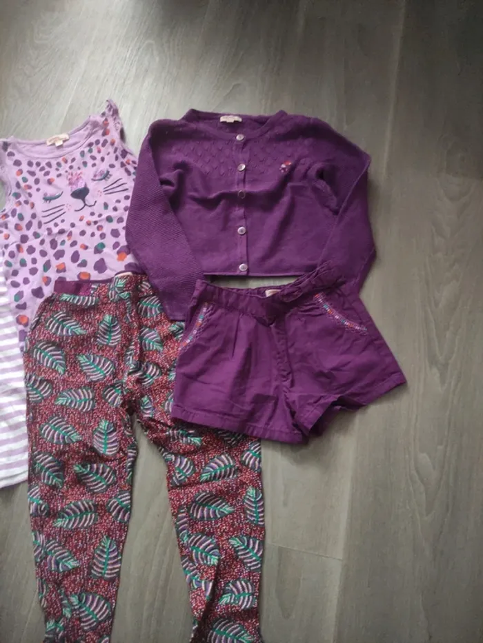 Lot vêtements ensemble du pareil au même été taille 4/5 ans en tres bon état - photo numéro 4