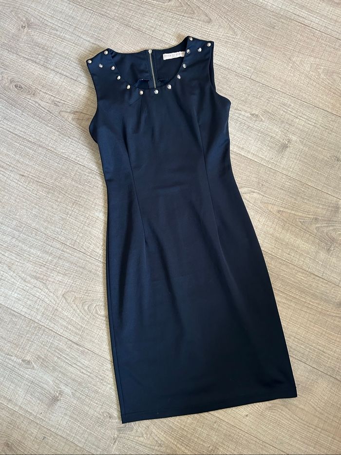 Robe noire sans manches Drôle de Copine taille S TBE - photo numéro 7