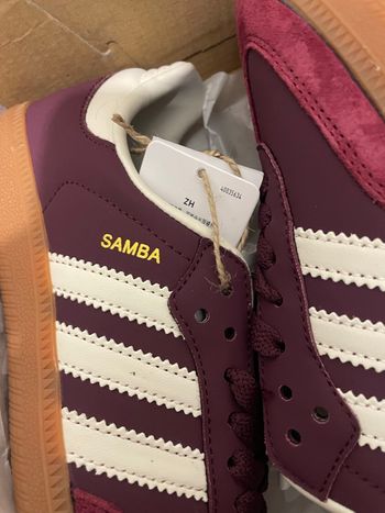 Adidas Samba bordeau 