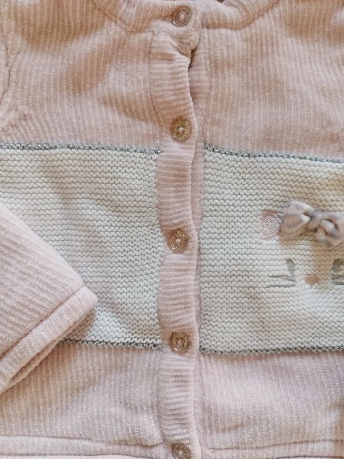 Gros gilet "Chat" 18 mois - photo numéro 3