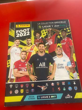 Album Panini Ligue 1 / Ligue 2 non complet
