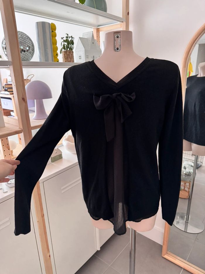 Pull noir - photo numéro 3