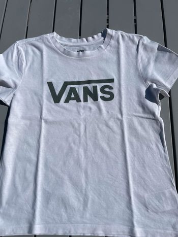 Tee-shirt blanc Vans