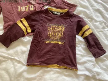 Lot de 2 tee shirt manches longues 3 ans