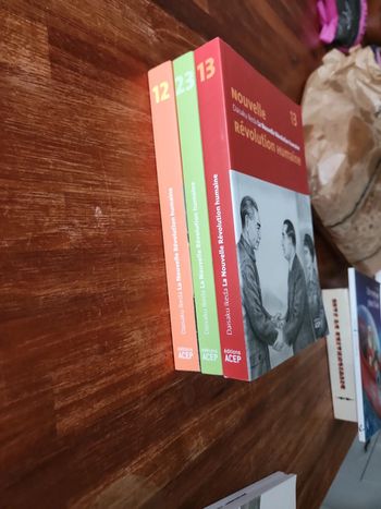 Lot de 3 livres : La nouvelle révolution humaine