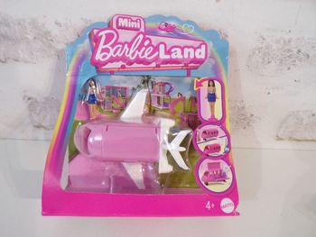 Coffret Mini Barbie Land  - Avion (J6)
