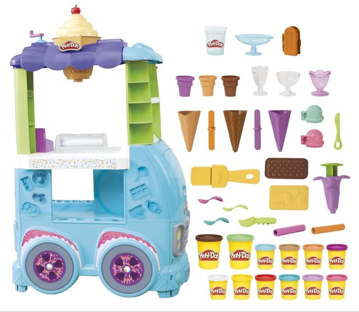 Camion de glace géant  Play-Doh Kitchen Creations - photo numéro 10