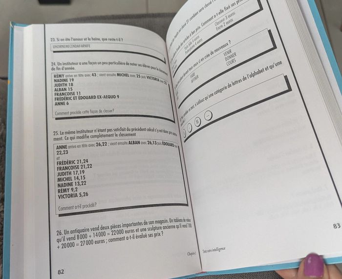 Livre testez votre intelligence - photo numéro 3