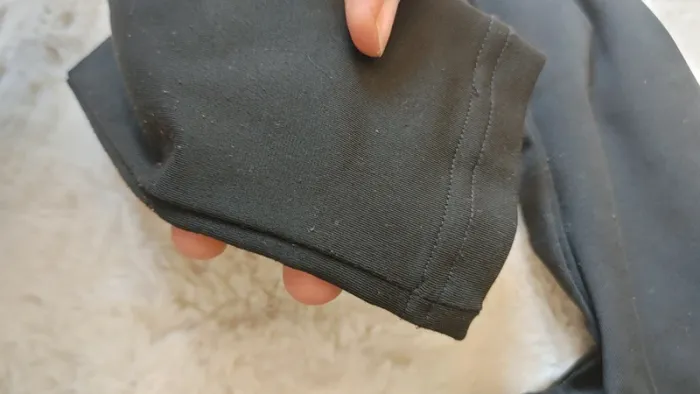 Combinaison noire manches longues col haut zip yk2 - photo numéro 6